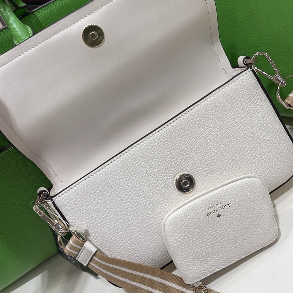 Kate Spades Rosie Flap Crossbody
Parchment 
NWT - Picture 6 of 16